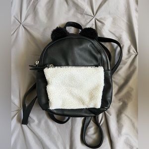 Girls Mini Panda Backpack